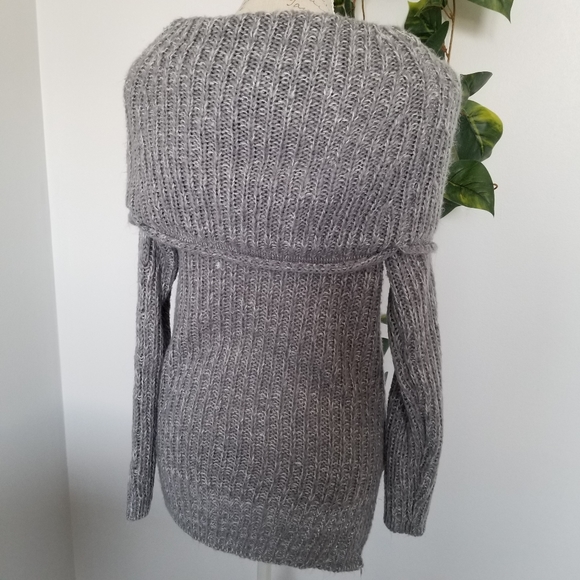 Love and Liberty Knit Grey Sweater - Picture 3 of 6